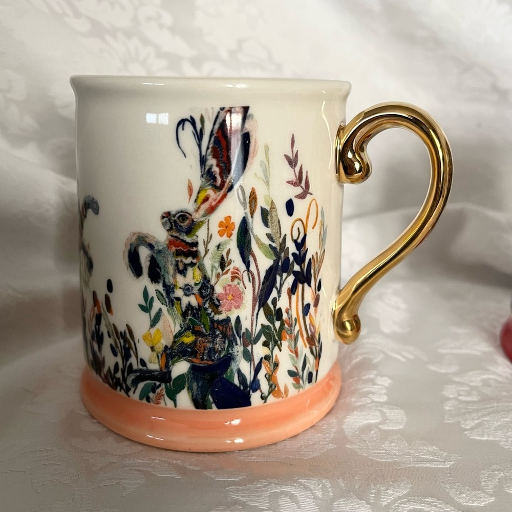 New in box 2 Anthropologie Moreland mugs Starla Michelle Halfmann - Picture 6 of 6